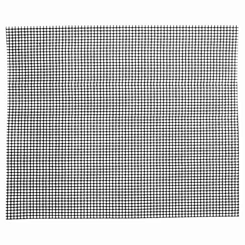 Swiixxer 10 Pcs BBQ Grill Mat, Non Stick Reusable Grilling Mesh, Barbecue Grill Mesh Baking Mats - Easy to Clean, 33X40cm