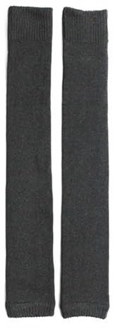 LUYSGBXR Beinstulpen Damen Plüsch-Beinwärmer for Frauen, Winter, verdickte gestrickte Wolle, Beinabdeckung, Socken, Stiefelabdeckung(Grey)