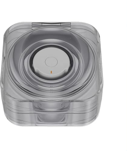 Boîtier de chargement sans fil ABS pour anneaux de fitness, anneaux de santé, traqueurs de fitness, étui de protection anti-rayures