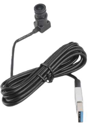Xiuganpo Webcam USB C, fotocamera plug and play 1080p da 1,5 m di tipo C con microfono per smartphone laptop, display chiaro, design compatto, multifunzioni