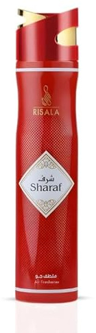 RISALA SHARAF DEODORANTE AMBIENTI arabo SPRAY 300 ML