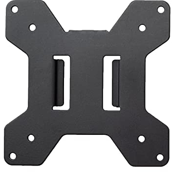 VIVO Steel VESA Bracket 75x75 and 100x100 Mounting for Computer Monitor, Quick Release Removable VESA Plate, PT-SD-VA01A
