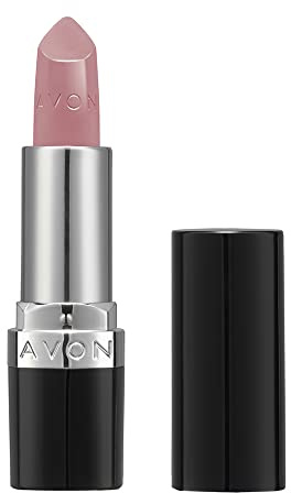 Avon Ultra Satin Lipstick Proper Pink with Vitamin E, Avocado Oil and Sesame Oil for Creamy Rich Colour with a Satin Finish