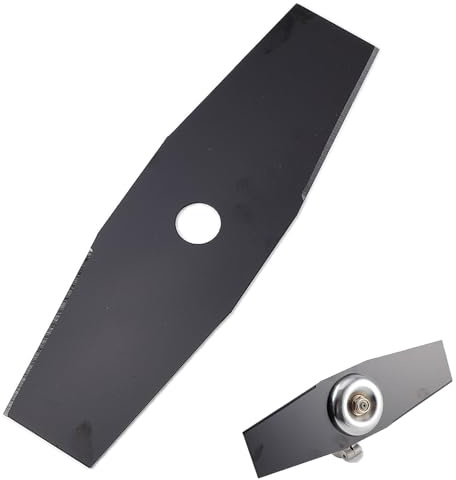 Rasentrimmer Messer Metall, Ersatzklinge Metall Klinge, Akku Rasentrimmer Zubehör für Elektro Akku Freischneider Motorsense