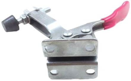 Accesorio De Trabajo De Acero Inoxidable Abrazadera Rápida Abrazadera Horizontal Abrazadera De Codo