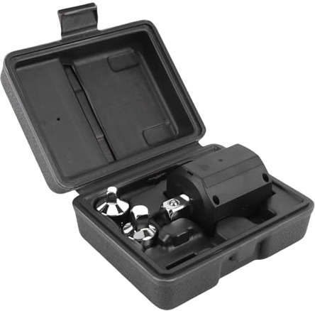 HELEVIA Adaptateur de Torsion Numérique, LCD Afficher le Mode de Pic rétro-éclairé pour Mécanicien avec Rappel de Bip pour L'outil D'entraînement de 1/2 Pouce, Matériau ABS pour la