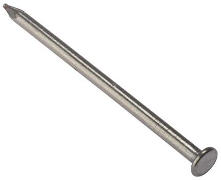 ForgeFix Round Head Nails | 2.65 x 50mm | Bright | Bag 500gm