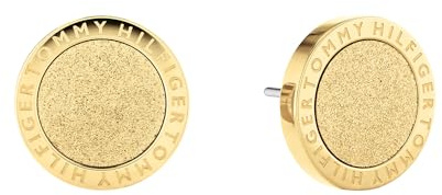 Tommy Hilfiger Jewelry Steckerohrringe für Damen in Gelbgold mit Kristallen - 2780704