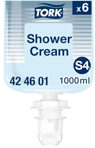 Tork Duschcreme S4, Unisex-Duft, 6 × 1000 ml, 424601 | Unisexduft