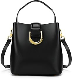 Carlheim Women's Shoulderbags Classis Leather Shoulder Bag, S-M