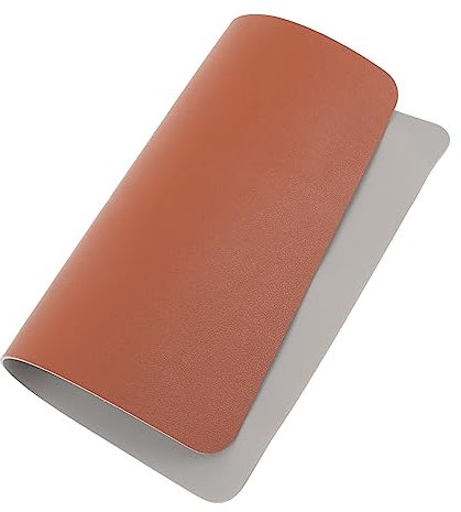 EXCEART Mauspad Aus Leder Computer-mäuse-Matte Memory-Foam-pad Gaming-mauspad Computer-handgelenkstütze Handgelenkschoner Für Pad Mit Rutschfester Gummibasis Wasserdicht Großes Polster