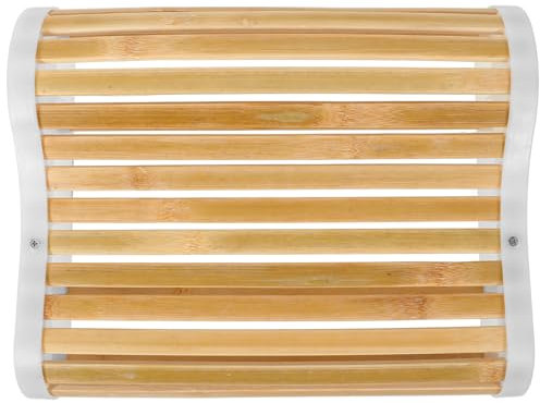 Healeved Rattan-Bettkissen Im Japanischen Stil Bambus-Kopfstützenkissen Nackenkissen Unterstützung Für Nackenkissen Sommer-Kühlkissen Massagekissen Für Bett Beine Rücken Und Yoga