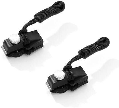 Zipper Reißverschluss Reparatur Set S, M, L - 3 Stück (1x S, 1x M, 1x L) Universell Anwendbar, Einfach Zu Bedienen für Bekleidung, Taschen und Kinder-Spielzeug (M x 2)