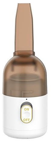 Cleaner de barredor de mesa: mini colector de polvo con batería, herramienta de cepillo giratorio | Picker liviano para el escritorio, idea de regalo para niños, accesorio de limpieza de superficie el