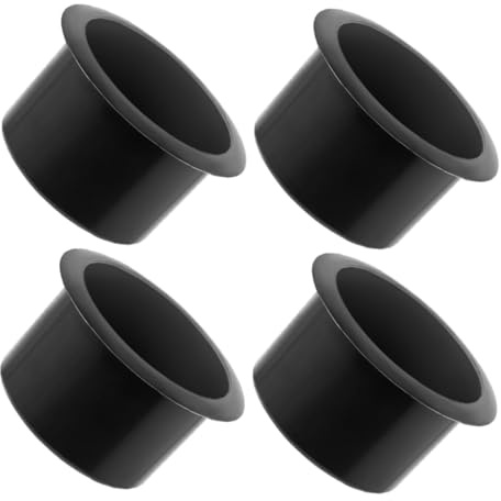 STOBAZA 4 pièces Porte Gobelet Encastré Plastique Insert pour Camping Bateau Stable et Facile à Installer Réutilisable
