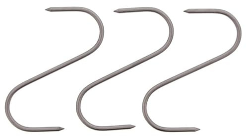 PRADEL EXCELLENCE crochet ESSES de Boucher lot de 3 EN INOX