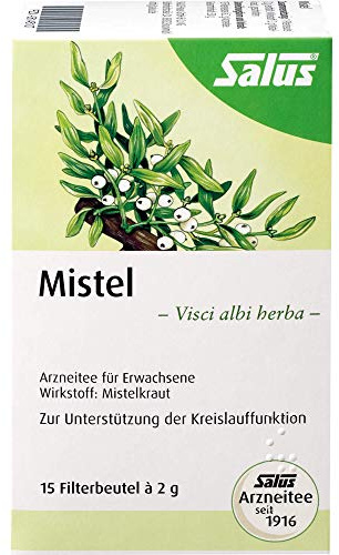 MISTEL ARZNEITEE Visci albi herba Salus Filterbtl. 15 St