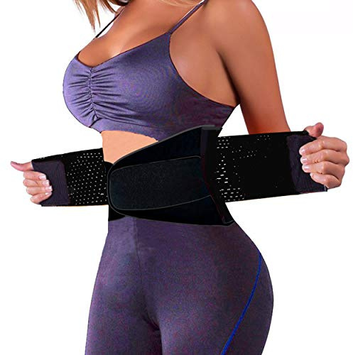 SCHWABMARKEN Sport Powergürtel Waisttrainer Taillengürtel Korsett, Powerbelt, Cincher, Shaper, Unterstützung fürs Training, Fitness