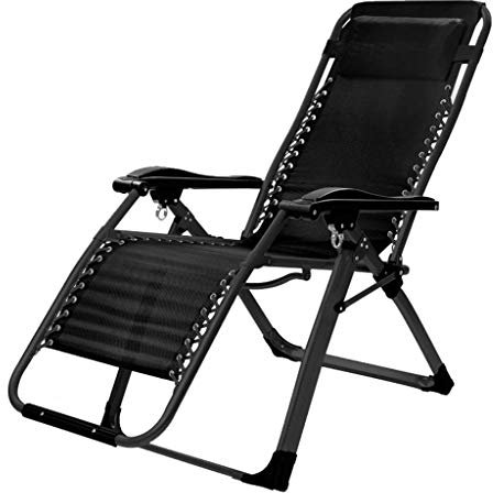 Balkon Büro Relaxsessel Liege Gartenstuhl Outdoor Camping Stühle Relax Komfort für Erwachsene | Faltbare Sonnenliege Verstellbare Sonnenliegen Liege für Hof Wohnzimmer Balkon P