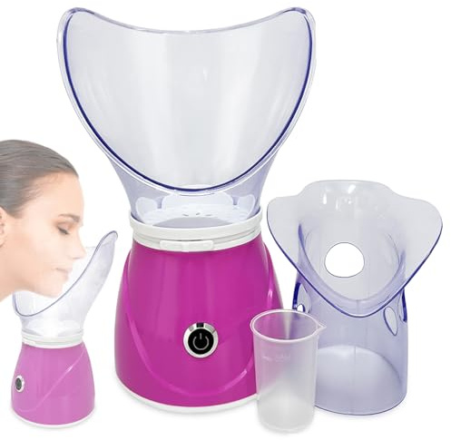 JNBGTU Facial Steamer, Face Steamer - Unclog Opens Pores, Clear Sinuses, Revitalize Skin, Professional Skin Care Device for Face Steam Inhale, Deep Clean Clear Sinuses at Home SPA Removes Blackheads