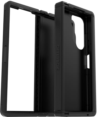 OtterBox Cover per Samsung Galaxy Z Fold6 Defender XT, resistente a shock e cadute, cover ultra robusta, testata 4x vs le norme anti caduta MIL-STD 810G, per telefoni pieghevoli, Nero