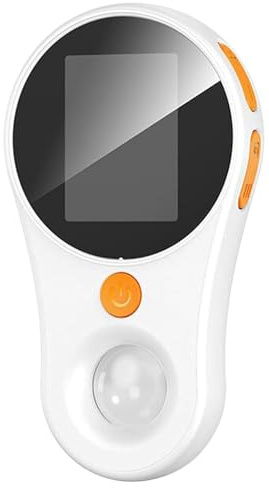 Hsthe Sea Mini Microscopio, Schermo IPS da 2,0 Pollici, Ingrandimento 500X, Microscopio Tascabile Portatile con Luce LED Regolabile a 3 Livelli, Connessione USB al PC (Bianco)