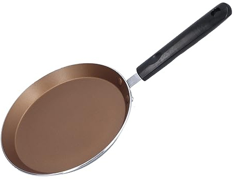 OPPWONG Padella Antiaderente Per Crepe, Padella Per Pancake Con Fondo Piatto Da 6 Pollici Padella Piccola Antiaderente Da 6 Pollici Padella Da 6 Pollici Con Rivestimento Antiaderente Per