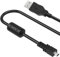 UC-E6 USB Kabel Kompatibel mit Nikon D5500 D5300 D5200 D5100 D7200 D3200 Datenkabel für Kamera Nikon Coolpix L340 L32 L22 A10 S3700 S6500 S6600 S6300 S6300 P510 P520 Ladekabel Ladegerät (1m)