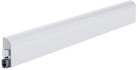 Wind-Ex Absenkdichtung zum Aufschrauben von Athmer - Weiß - 860 mm - kürzbar um 125 mm - Zugluftstopper - Türdichtung - Zugluft- & Schallschutz