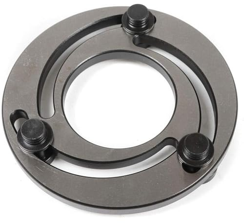 Gertrude 6 Pouces Anneau D'alésage De Mâchoire en Acier Réglable Doux Mandrin À Trois Mâchoires pour CNC Mandrin De Tour Doux Mors Supérieurs Réparation D'alésage Dispositif À Griffes