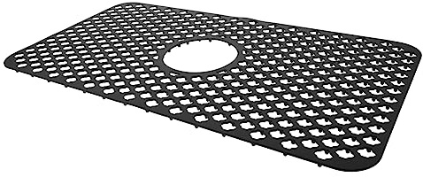 HOMOCONO Alfombrilla de Silicona para Fregadero de Cocina Antideslizante Protector y Flexible Accesorio Práctico y de Limpiar para Escurrir Platos y Cristalería Cocinas