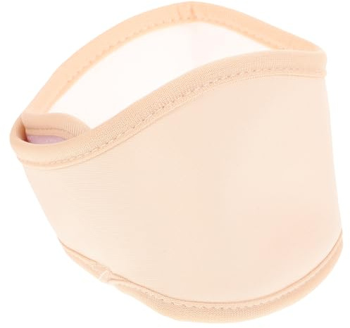 DECORNIJIA Paquete de Aceite de Ricino Cuello de Tela Khaki, Portátil y Mejora el Descanso Diseño Antifugas y Reutilizable
