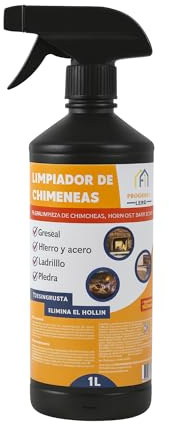 Limpiador para Barbacoas y Chimeneas Proquimar Home 1L | Elimina Grasa Quemada, Hollín y Carbonilla | Apto para Parrillas, Hornos, Cristal de Chimenea, Acero, Piedra y Ladrillo