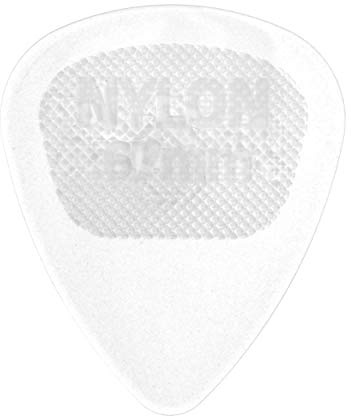 JIM DUNLOP Plektrum Nylon Glow Standard, 72 Stück, 0,67mm, Weiß