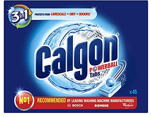 Calgon Tablets 3-In-1 Water Softener, 45 Tablets
