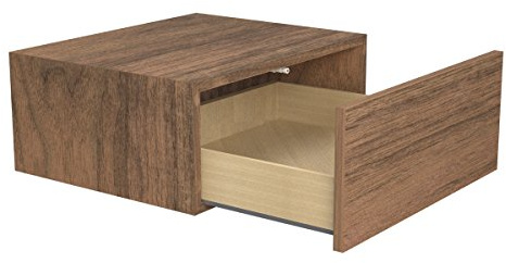 Cajones Muebles Baño, Salón, Camera dimensioni 60 x 40 x 25 cm/60 x 50 x 25 cm/100 x 40 x 25 cm apertura push pull diseño 100% Made in Italy 60x50x25 cm nogal