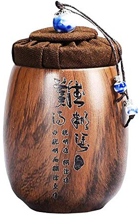 Jingyun Cerámica Japonesa Lata de té Tradicional Carrito de té Adorno casero A04