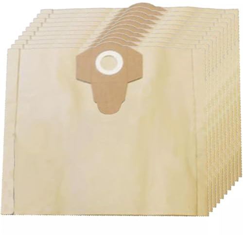 SPARES2GO 30L Strong Dust Bags for Ozito 20L 1250W VWD-1220U Vacuum Cleaner (Pack of 10)