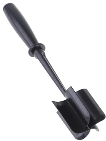 Hachoir à Viande, 5 Lames Courbes Presse-Bœuf Haché Hamburger Smasher Outil Viande Smasher Hamburger Hachoir pour Cuisine