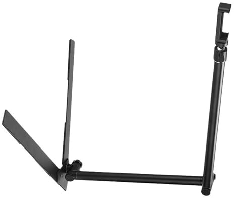 Trépied de bureau pliable robuste pour créateurs de contenu avec rotation à plusieurs angles et prise en main sûre