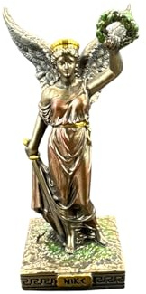 57 SPECIAL REPLICAS Skulptur Deko Figur - Kleine Nike griechische Siegesgöttin - Figur als Geschenk für Wohnzimmerdekoration Figuren Deko