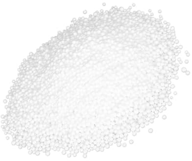 EXCEART Perle di Polistirolo Bianche per Riempimento Pouf e Cuscini, Leggere e Rotonde, per Manutenzione Bean Bag e Artigianato Creativo