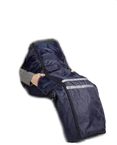 HeRo24 Schlupfsack - Rollstuhlsack Wind & Wasserdicht (blau)