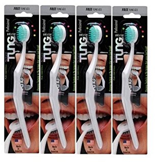 Tung Tongue Cleaner Brush Pack of 4