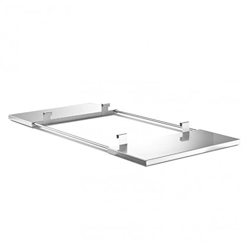 THÜROS Edelstahlablagen beidseitig für THÜROS T2 Grillfläche 35x35 cm