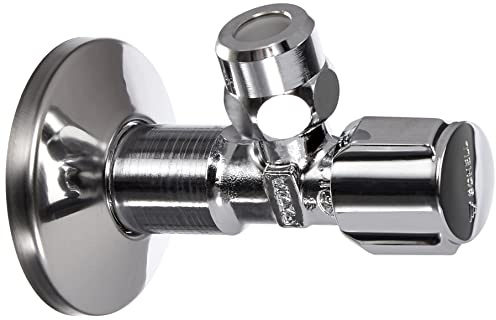 Schell Eckventil 1,27 cm (1/2) selbstdichtend (Paket: 10 Stück), Verchromt