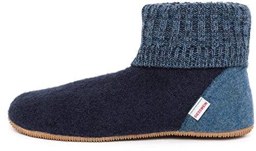 GIESSWEIN Unisex Wildpoldsried Kids Hohe Hausschuhe, Ocean 588, 44 EU