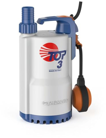 Bomba de elevación de agua lluvial extractora de agua monofásica 220 V – 0,5 kW – 260 L/min