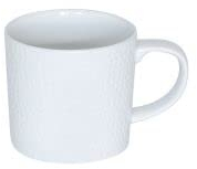 Table Passion - Mug louna blanc 30 cl (lot de 4)