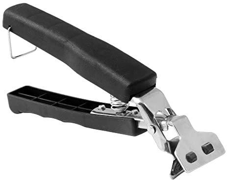 GRÄWE Pizzablechzange für Pizzableche, Edelstahl, mit Silikonschutz